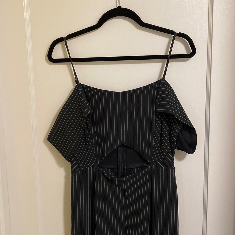 Striped jumpsuit